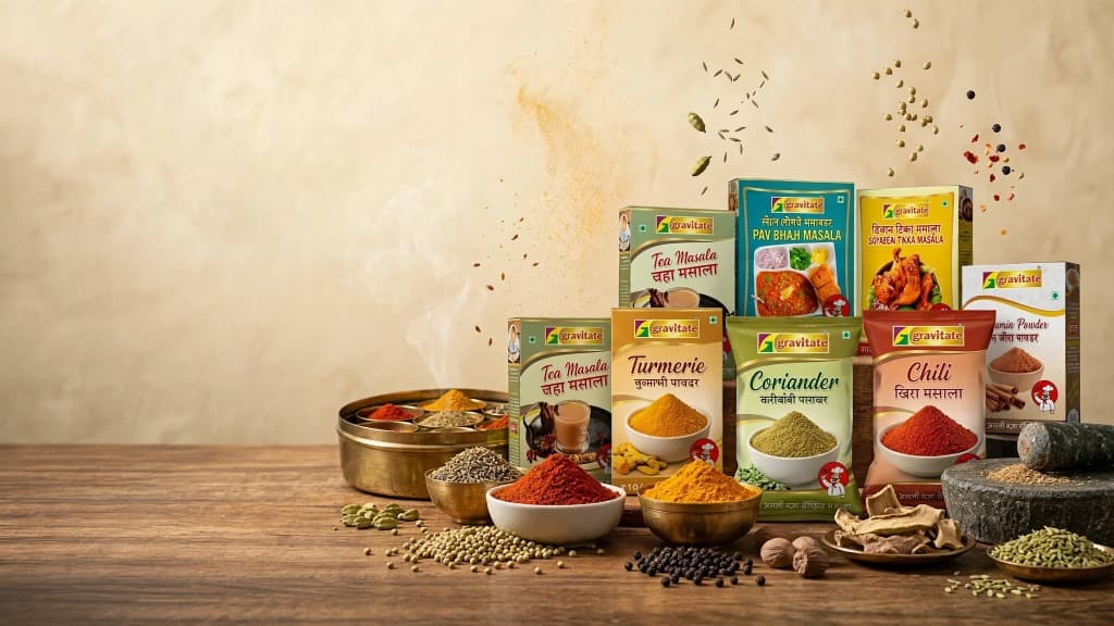 Gravitate Pure Spices and Masalas
